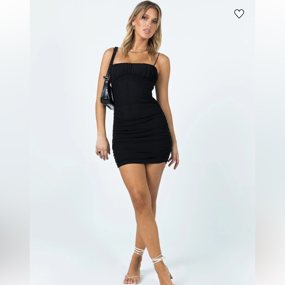 Princess Polly Black Mini Dress